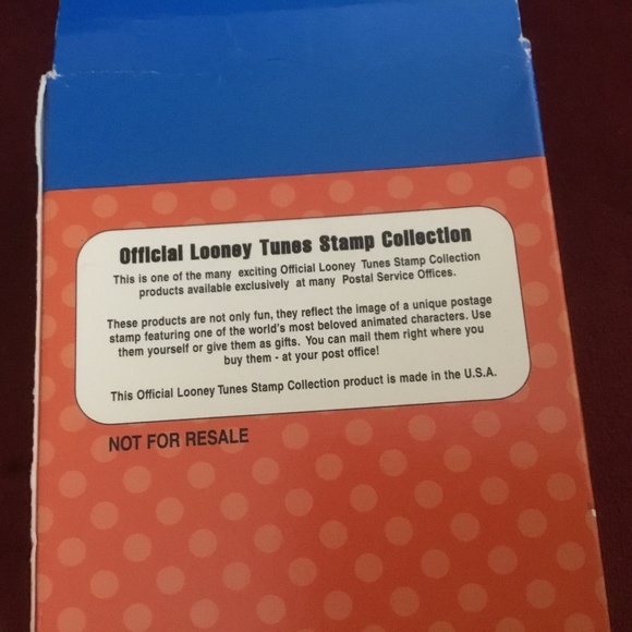 Bugs Bunny/Tasmania Pewter Letter Opener Looney Tunes Stamp Collection - Picture 7 of 10